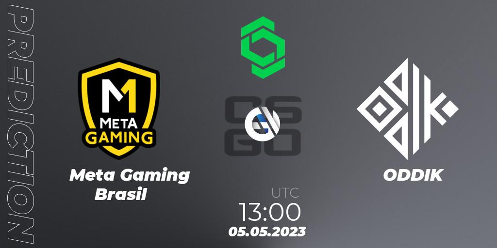 Meta Gaming Brasil vs ODDIK: Betting TIp, Match Prediction. 05.05.2023 at 13:00. Counter-Strike (CS2), CCT South America Series #7