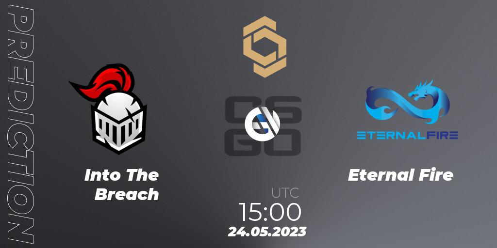 Into The Breach vs Eternal Fire: Betting TIp, Match Prediction. 24.05.2023 at 15:00. Counter-Strike (CS2), CCT South Europe Series #4
