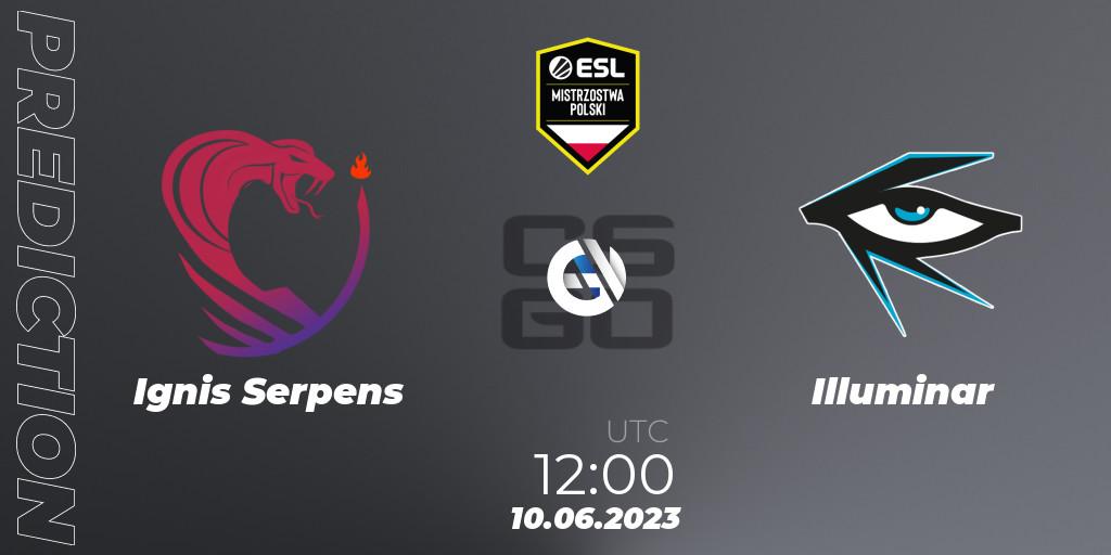 Ignis Serpens vs Illuminar: Betting TIp, Match Prediction. 10.06.23. CS2 (CS:GO), ESL Polish Championship Spring 2023