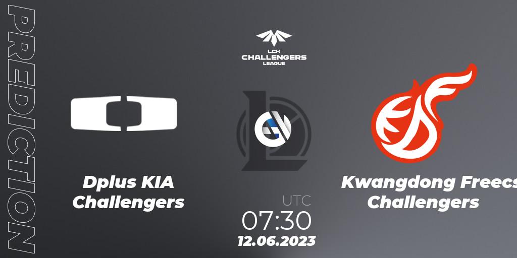 Dplus KIA Challengers vs Kwangdong Freecs Challengers: Betting TIp, Match Prediction. 12.06.23. LoL, LCK Challengers League 2023 Summer - Group Stage