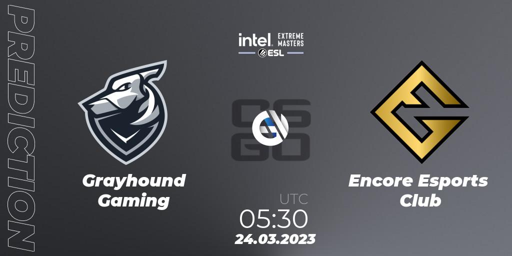 Grayhound Gaming vs Encore Esports Club: Betting TIp, Match Prediction. 24.03.23. CS2 (CS:GO), IEM Dallas 2023 Oceania Closed Qualifier
