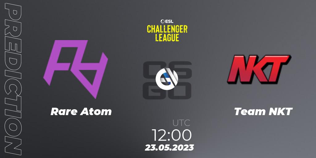 Rare Atom vs Team NKT: Betting TIp, Match Prediction. 23.05.2023 at 12:00. Counter-Strike (CS2), ESL Challenger League Season 45: Asia-Pacific