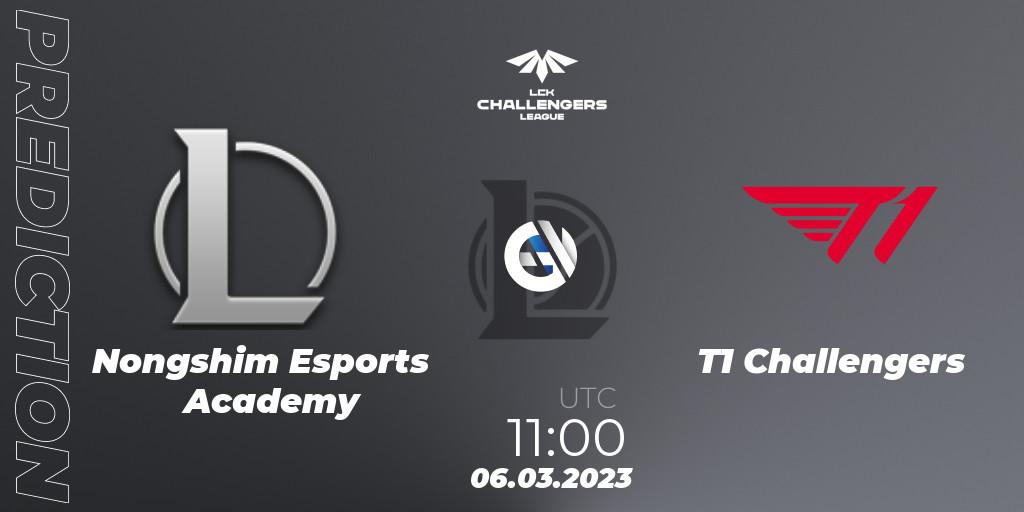 Nongshim RedForce Academy vs T1 Challengers: Betting TIp, Match Prediction. 06.03.2023 at 10:00. LoL, LCK Challengers League 2023 Spring