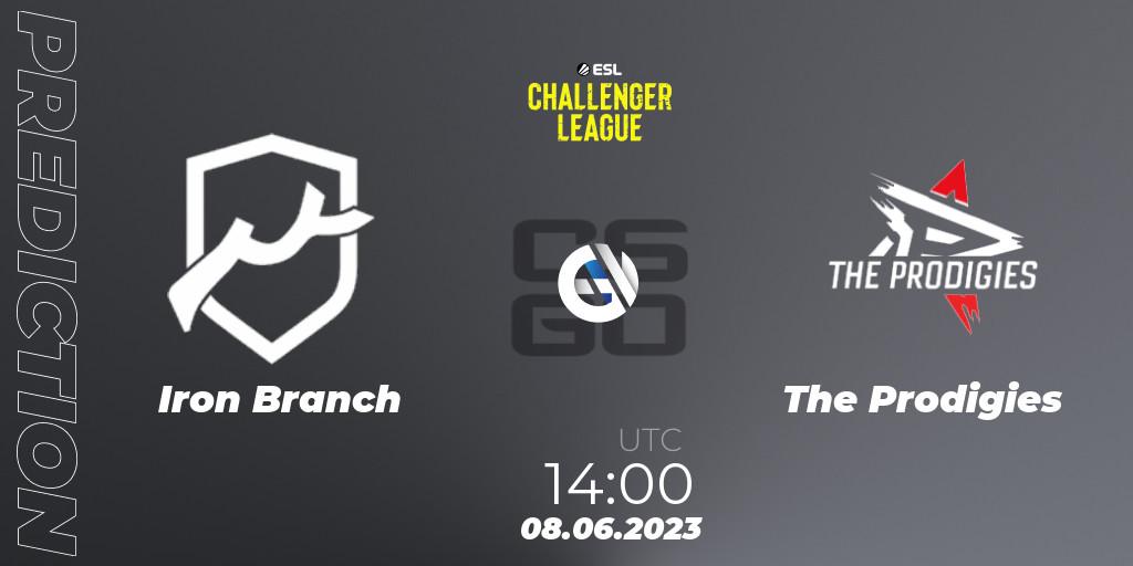 Iron Branch vs The Prodigies: Betting TIp, Match Prediction. 08.06.23. CS2 (CS:GO), ESL Challenger League Season 45 Europe Relegation