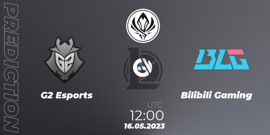 G2 Esports vs Bilibili Gaming: Betting TIp, Match Prediction. 16.05.23. LoL, MSI 2023 - Playoff