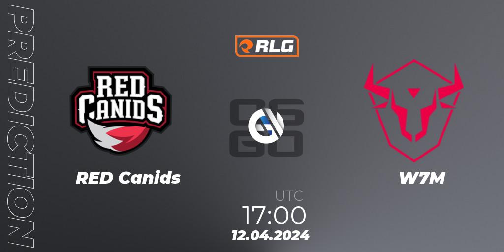 RED Canids vs W7M: Betting TIp, Match Prediction. 12.04.24. CS2 (CS:GO), RES Latin American Series #3