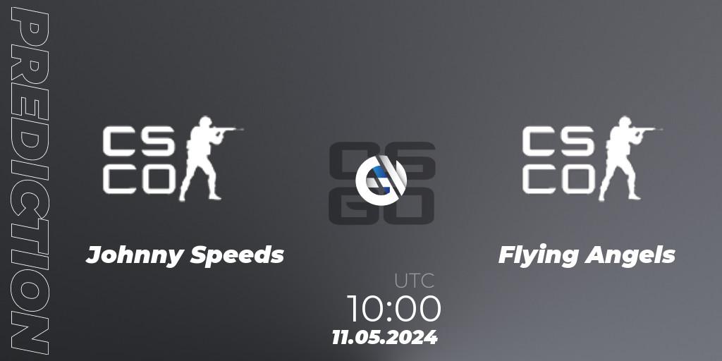 Johnny Speeds vs Flying Angels: Betting TIp, Match Prediction. 11.05.2024 at 10:00. Counter-Strike (CS2), MAX Skills Tournament