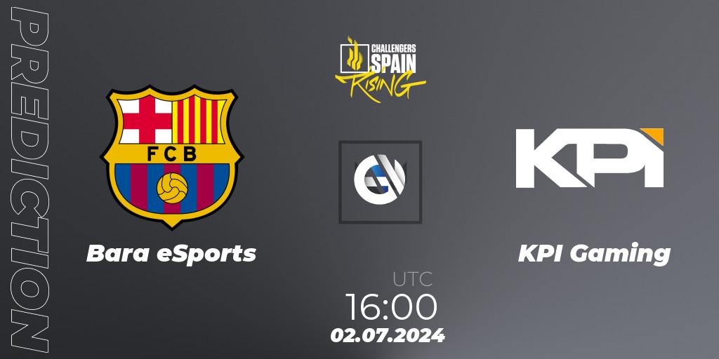 Barça eSports vs KPI Gaming: Betting TIp, Match Prediction. 02.07.2024 at 16:00. VALORANT, VALORANT Challengers 2024 Spain: Rising Split 2