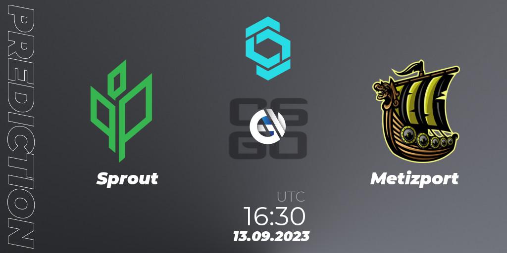 Sprout vs Metizport: Betting TIp, Match Prediction. 13.09.23. CS2 (CS:GO), CCT North Europe Series #8: Closed Qualifier