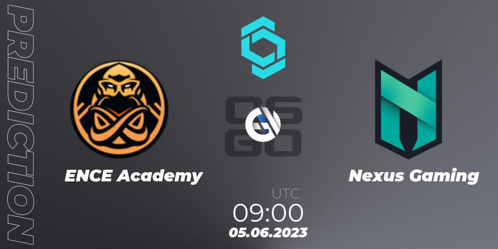 ENCE Academy vs Nexus Gaming: Betting TIp, Match Prediction. 05.06.23. CS2 (CS:GO), CCT North Europe Series 5