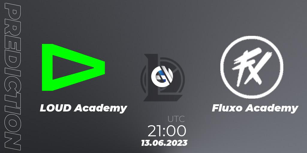 LOUD Academy vs Fluxo Academy: Betting TIp, Match Prediction. 13.06.23. LoL, CBLOL Academy Split 2 2023 - Group Stage