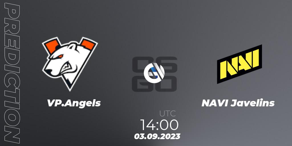 VP.Angels vs NAVI Javelins: Betting TIp, Match Prediction. 03.09.23. CS2 (CS:GO), ESL Impact Summer 2023 Cash Cup 5 Europe