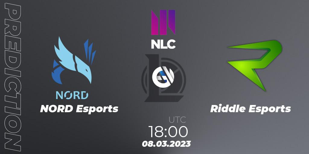 NORD Esports vs Riddle Esports: Betting TIp, Match Prediction. 08.03.23. LoL, NLC 1st Division Spring 2023