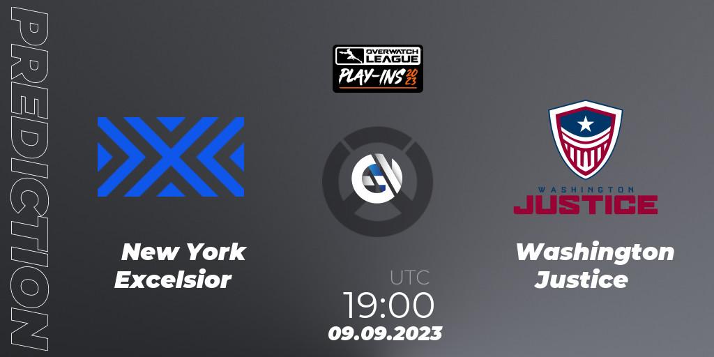 New York Excelsior vs Washington Justice: Betting TIp, Match Prediction. 09.09.23. Overwatch, Overwatch League 2023 - Play-Ins