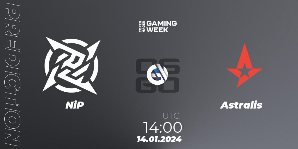 NiP vs Astralis: Betting TIp, Match Prediction. 14.01.24. CS2 (CS:GO), Copenhagen Gaming Week 2024