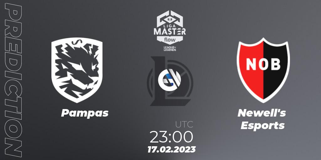 Pampas vs Newell's Esports: Betting TIp, Match Prediction. 17.02.23. LoL, Liga Master Opening 2023 - Group Stage
