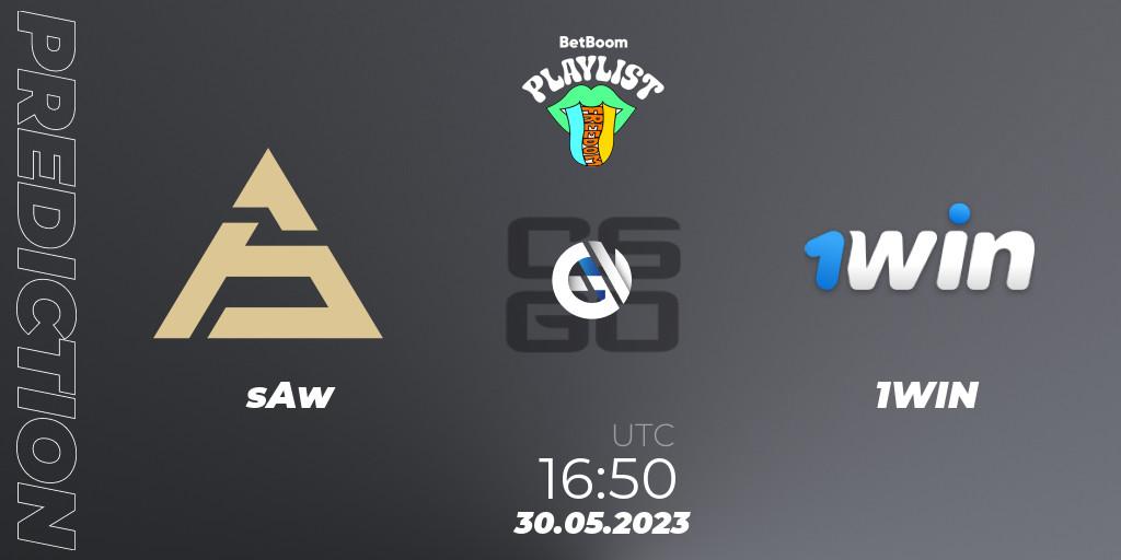 sAw vs 1WIN: Betting TIp, Match Prediction. 30.05.2023 at 13:20. Counter-Strike (CS2), BetBoom Playlist. Freedom