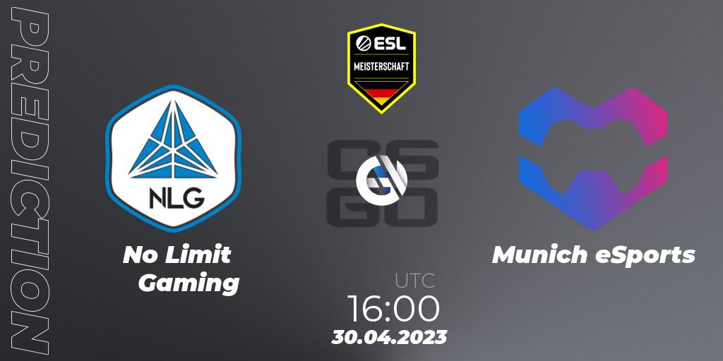 No Limit Gaming vs Munich eSports: Betting TIp, Match Prediction. 14.05.23. CS2 (CS:GO), ESL Meisterschaft: Spring 2023 - Division 2