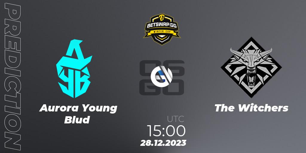 Aurora Young Blud vs The Witchers: Betting TIp, Match Prediction. 28.12.23. CS2 (CS:GO), Betswap Winter Cup 2023