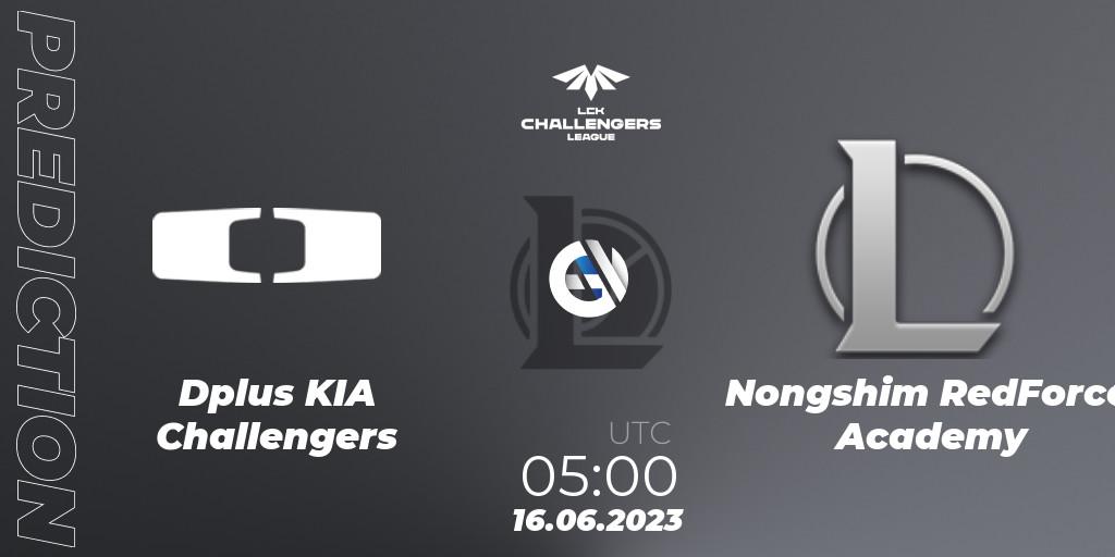 Dplus KIA Challengers vs Nongshim RedForce Academy: Betting TIp, Match Prediction. 16.06.23. LoL, LCK Challengers League 2023 Summer - Group Stage