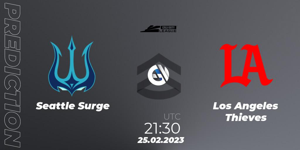 Seattle Surge vs Los Angeles Thieves: Betting TIp, Match Prediction. 25.02.2023 at 21:30. Call of Duty, Call of Duty League 2023: Stage 3 Major Qualifiers