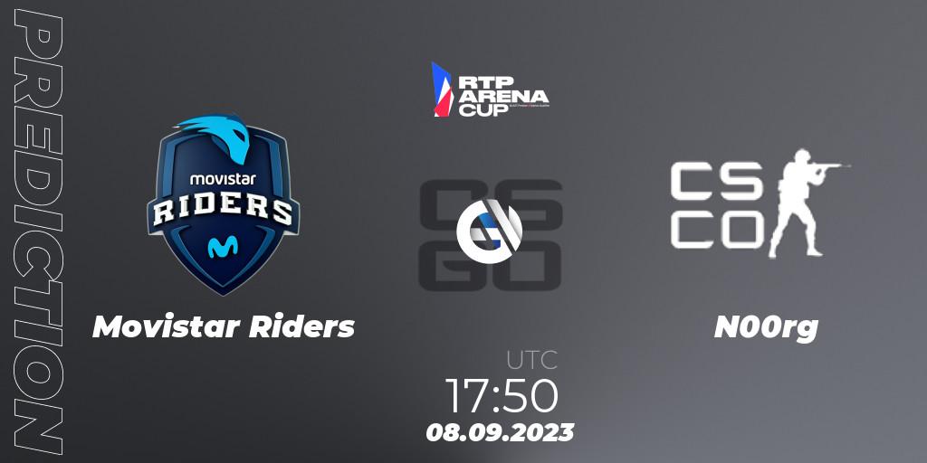 Movistar Riders vs N00rg: Betting TIp, Match Prediction. 08.09.23. CS2 (CS:GO), RTP Arena Cup 2023