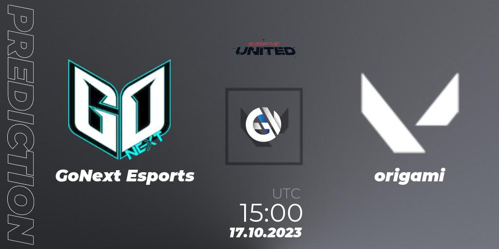 GoNext Esports vs ESC Gaming: Betting TIp, Match Prediction. 16.10.2023 at 15:00. VALORANT, VALORANT East: United: Season 2: Stage 3 - League