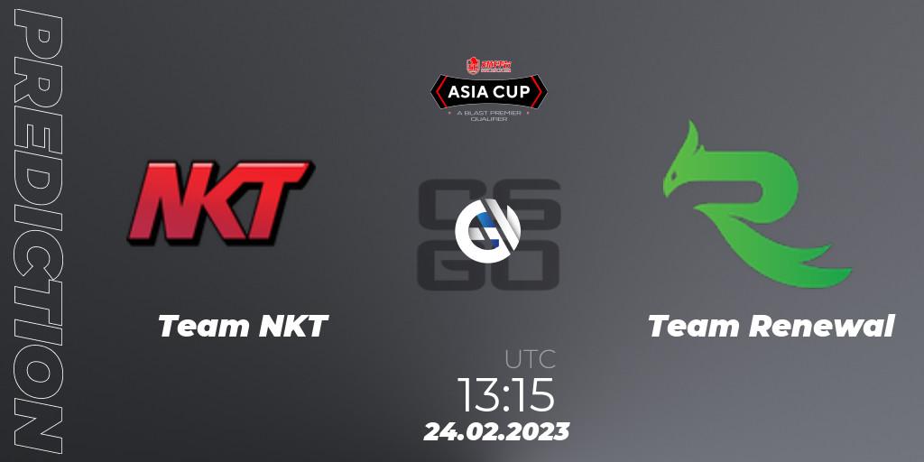 Team NKT vs Team Renewal: Betting TIp, Match Prediction. 24.02.23. CS2 (CS:GO), 5E Arena Asia Cup Spring 2023 - BLAST Premier Qualifier