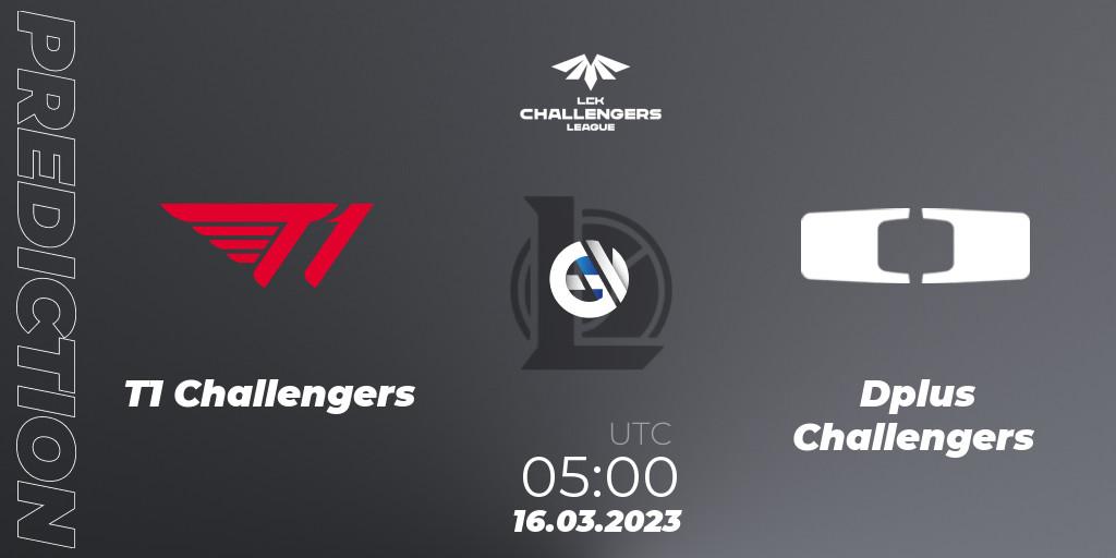 T1 Challengers vs Dplus Challengers: Betting TIp, Match Prediction. 16.03.23. LoL, LCK Challengers League 2023 Spring