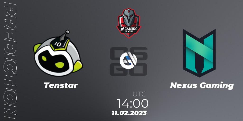 Tenstar vs Nexus Gaming: Betting TIp, Match Prediction. 11.02.23. CS2 (CS:GO), A1 Gaming League 2023