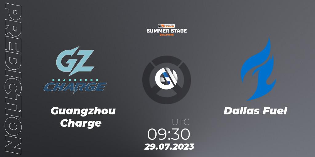 Guangzhou Charge vs Dallas Fuel: Betting TIp, Match Prediction. 29.07.23. Overwatch, Overwatch League 2023 - Summer Stage Qualifiers