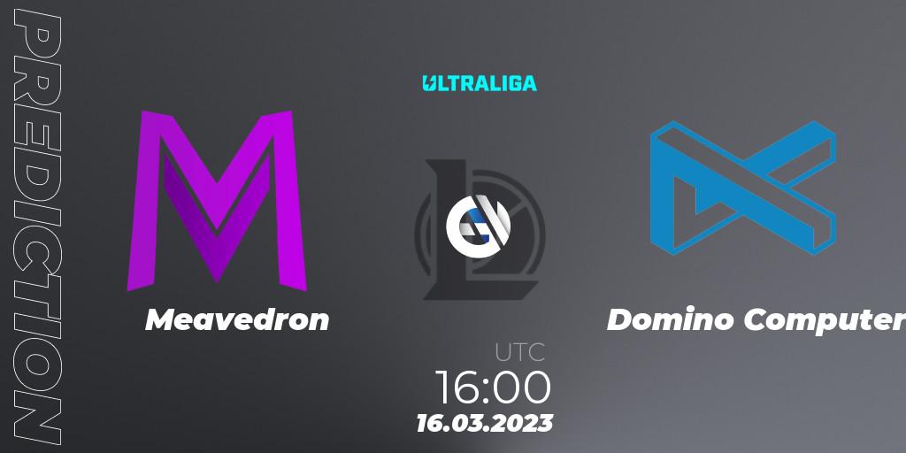 Meavedron vs Domino Computer: Betting TIp, Match Prediction. 16.03.23. LoL, Ultraliga 2nd Division Season 6