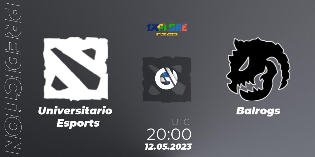 Universitario Esports vs Balrogs: Betting TIp, Match Prediction. 12.05.23. Dota 2, 1XPLORE LATAM #3