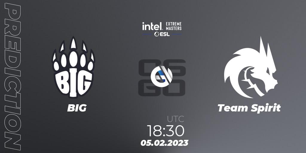 BIG vs Team Spirit: Betting TIp, Match Prediction. 05.02.23. CS2 (CS:GO), IEM Katowice 2023