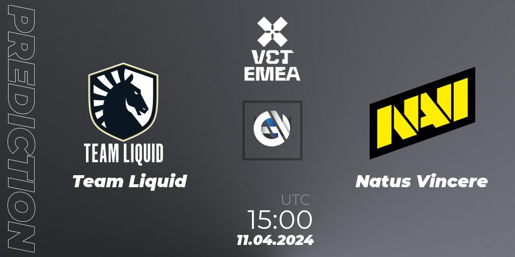 Team Liquid vs Natus Vincere: Betting TIp, Match Prediction. 11.04.24. VALORANT, VALORANT Champions Tour 2024: EMEA League - Stage 1 - Group Stage