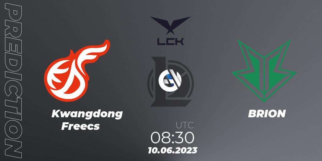Kwangdong Freecs vs BRION: Betting TIp, Match Prediction. 10.06.23. LoL, LCK Summer 2023 Regular Season