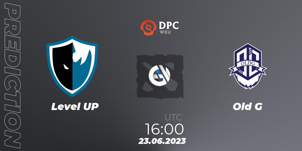 Level UP vs Old G: Betting TIp, Match Prediction. 23.06.23. Dota 2, DPC 2023 Tour 3: WEU Division II (Lower)