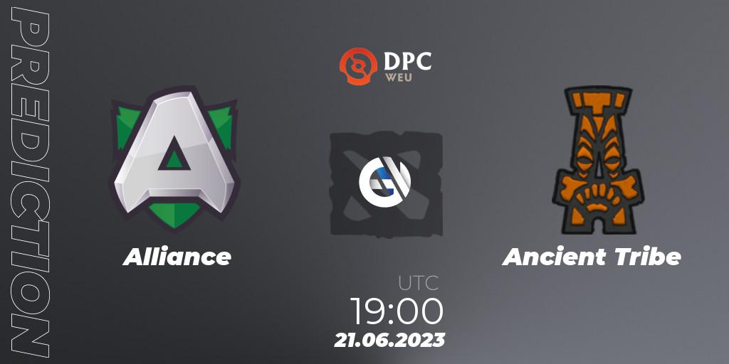 Alliance vs Ancient Tribe: Betting TIp, Match Prediction. 21.06.23. Dota 2, DPC 2023 Tour 3: WEU Division II (Lower)