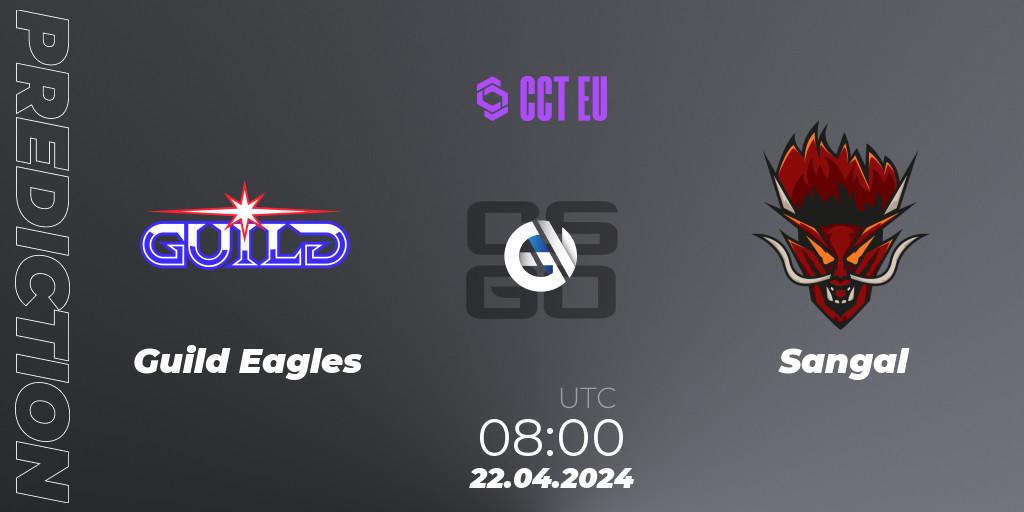 Guild Eagles vs Sangal: Betting TIp, Match Prediction. 22.04.24. CS2 (CS:GO), CCT Season 2 Europe Series 1