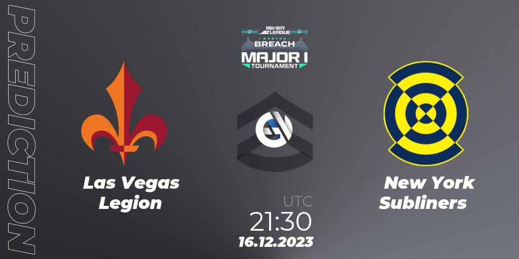 Las Vegas Legion vs New York Subliners: Betting TIp, Match Prediction. 16.12.2023 at 21:30. Call of Duty, Call of Duty League 2024: Stage 1 Major Qualifiers