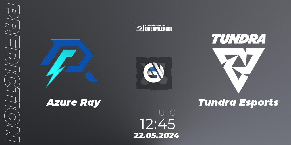 Azure Ray vs Tundra Esports: Betting TIp, Match Prediction. 22.05.2024 at 13:00. Dota 2, DreamLeague Season 23