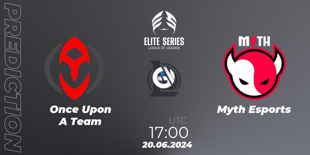 Once Upon A Team vs Myth Esports: Betting TIp, Match Prediction. 11.07.2024 at 17:00. LoL, Elite Series Summer 2024