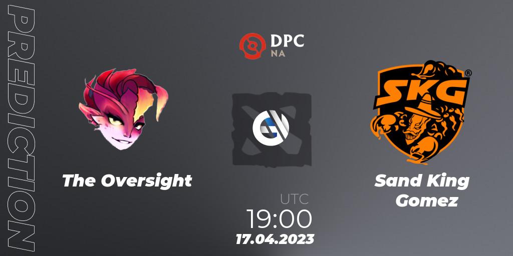 The Oversight vs Sand King Gomez: Betting TIp, Match Prediction. 17.04.23. Dota 2, DPC 2023 Tour 2: NA Division II (Lower)
