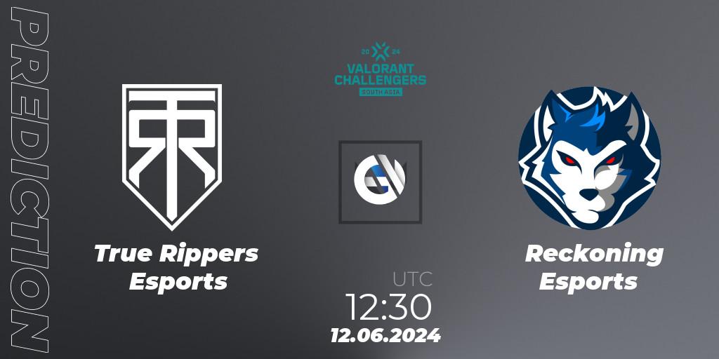 True Rippers Esports vs Reckoning Esports: Betting TIp, Match Prediction. 12.06.2024 at 12:30. VALORANT, VALORANT Challengers 2024: South Asia - Split 2