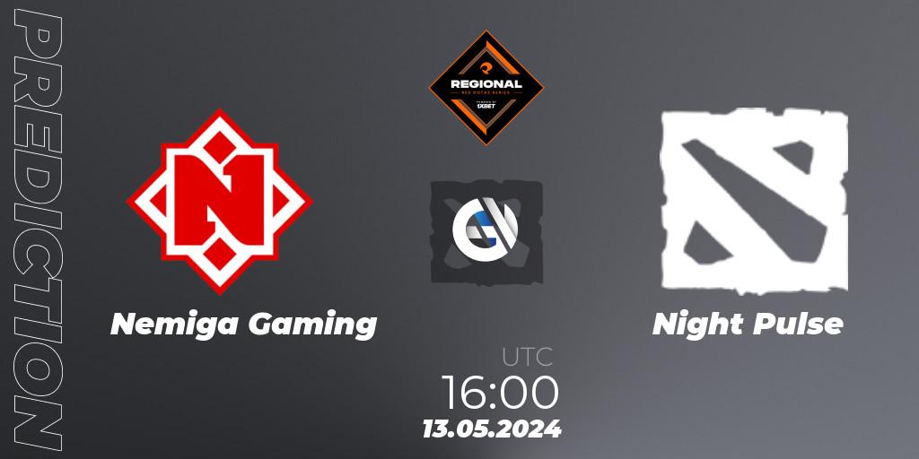 Nemiga Gaming vs Night Pulse: Betting TIp, Match Prediction. 13.05.2024 at 16:30. Dota 2, RES Regional Series: EU #2