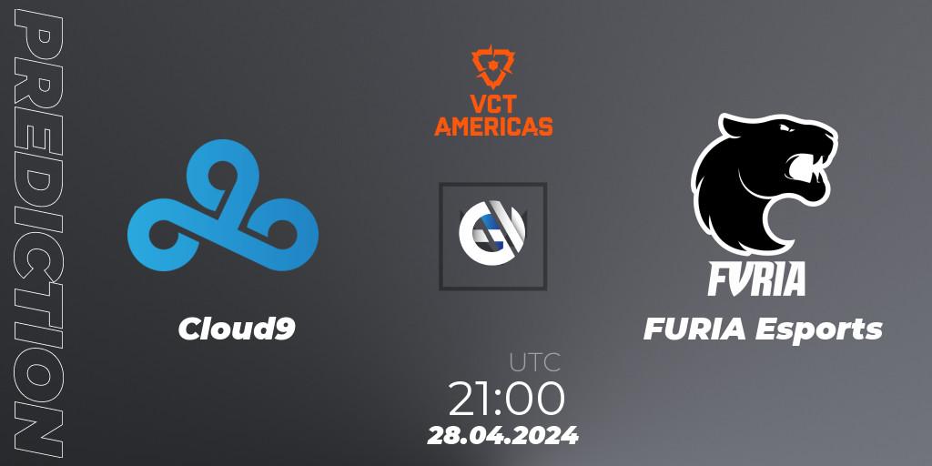 Cloud9 vs FURIA Esports: Betting TIp, Match Prediction. 28.04.2024 at 21:00. VALORANT, VALORANT Champions Tour 2024: Americas League - Stage 1 - Group Stage