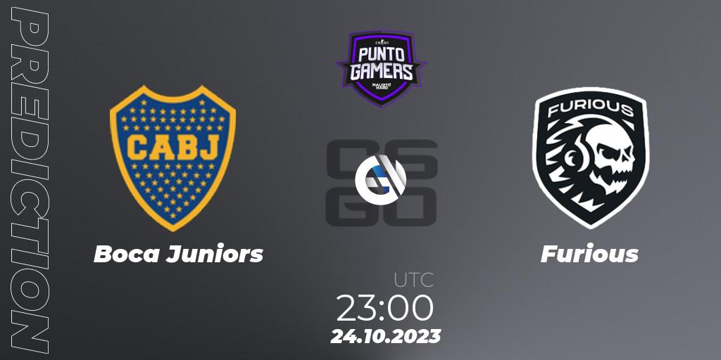Boca Juniors vs Furious: Betting TIp, Match Prediction. 24.10.23. CS2 (CS:GO), Punto Gamers Cup 2023