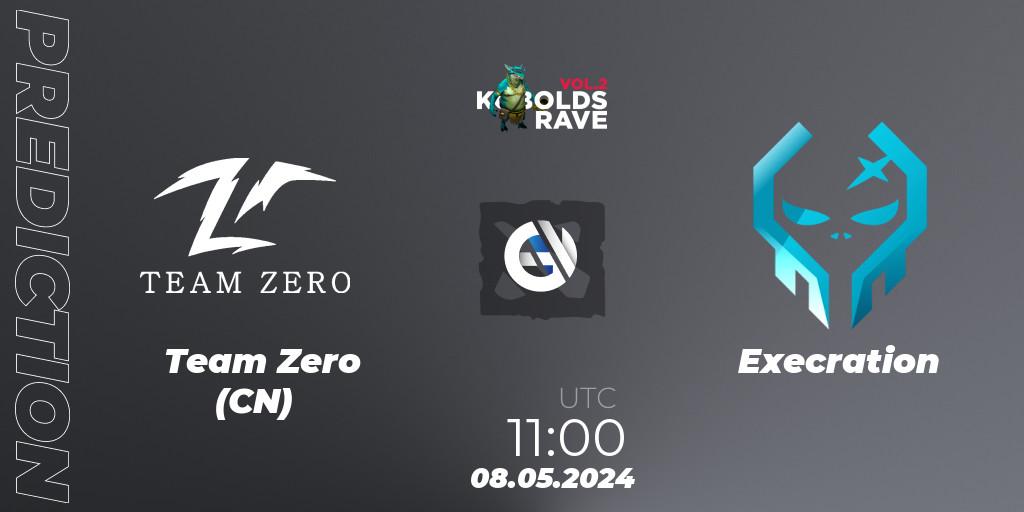 Team Zero (CN) vs Execration: Betting TIp, Match Prediction. 08.05.2024 at 11:00. Dota 2, Cringe Station Kobolds Rave 2