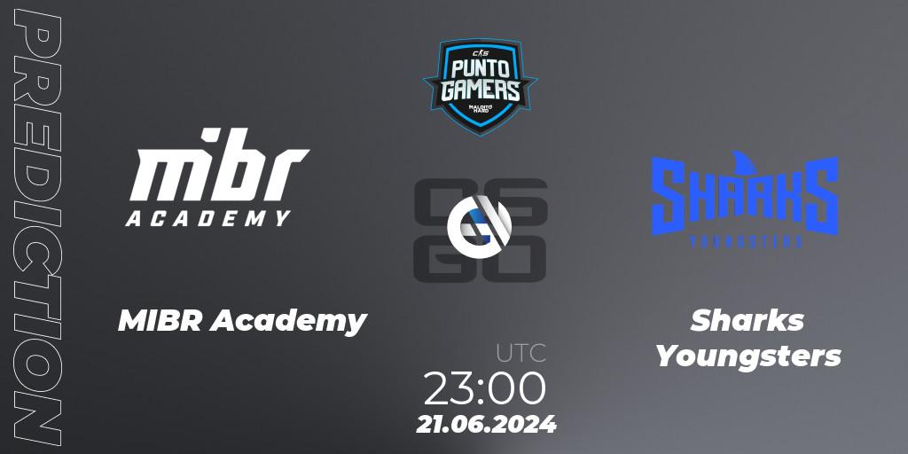 MIBR Academy vs Sharks Youngsters: Betting TIp, Match Prediction. 21.06.2024 at 23:00. Counter-Strike (CS2), Punto Gamers Cup 2024