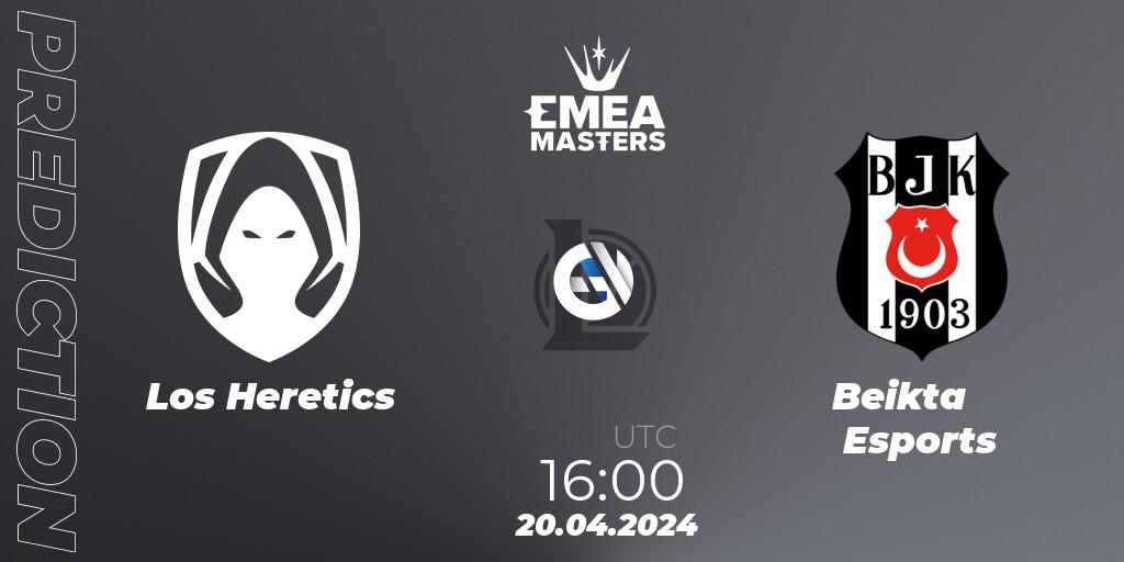 Los Heretics vs Beşiktaş Esports: Betting TIp, Match Prediction. 20.04.24. LoL, EMEA Masters Spring 2024 - Group Stage